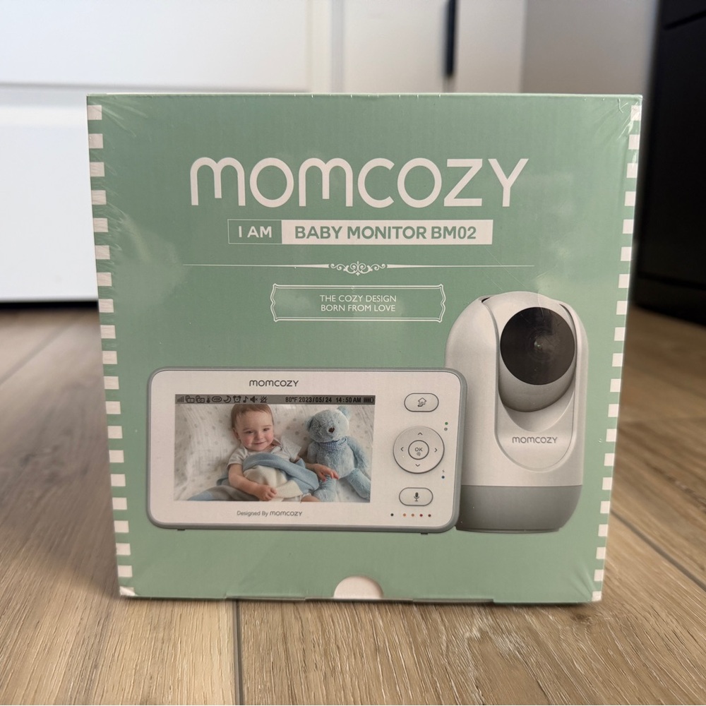 Momcozy Baby Monitor BM02 - White. Unopened, never used.